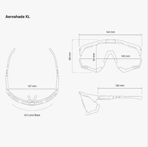 OCULOS SCICON AEROSHADE XL PRETO LENTE VERMELHO