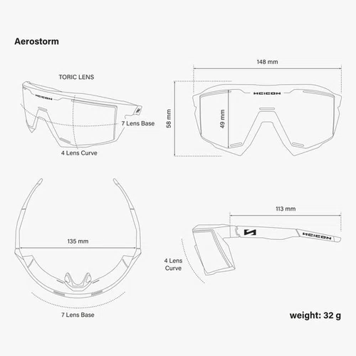 Oculos Scicon Ciclismo Aerostorm Azul Lente Azul