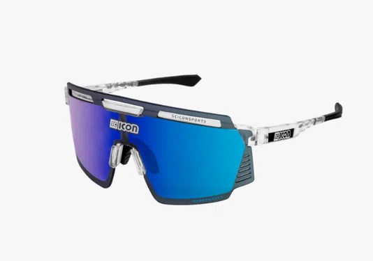 OCULOS SCICON AEROWATT PRETO LENTE AZUL