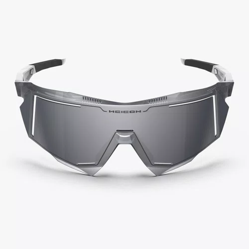 Oculos Scicon Ciclismo Aerostorm Prata Lente Prata