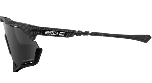 OCULOS SCICON AEROSHADE XL CARBONO LENTE PRATA