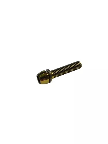 Parafuso Titânio Arstop P/Abraçadeira De Canote 25mm Dourado