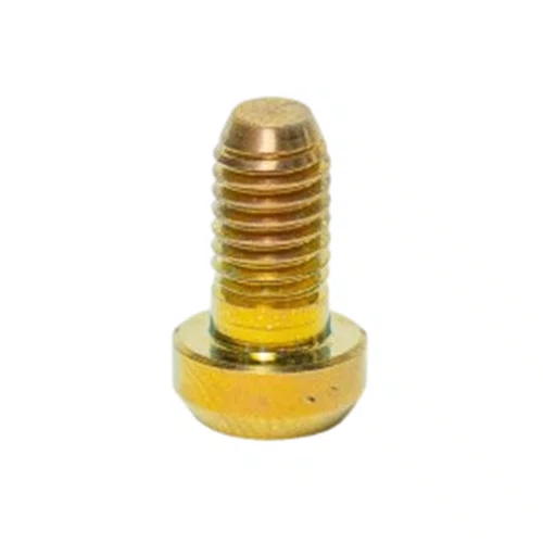 Parafuso Titânio Trava de Guidão Fox M5 X13X0,8 - Dourado