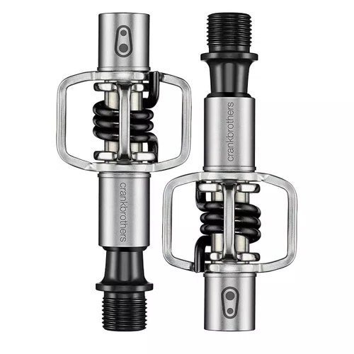 Pedal Crank Brothers Egg Beater 1 Prata  Mola Preta