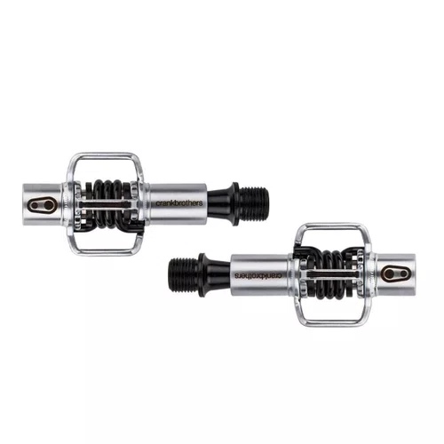 Pedal Crank Brothers Egg Beater 1 Prata  Mola Preta