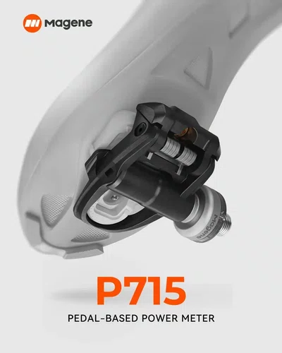 Pedal Magene P715 C/ Medidor de Potencia Padrão Shimano
