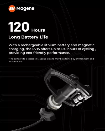 Pedal Magene P715 C/ Medidor de Potencia Padrão Shimano
