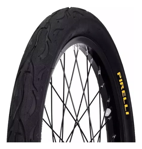 Pneu Pirelli  Aro 26x2.125 Tornado Beta Flame Preto