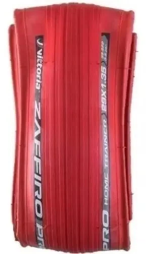 PNEU ROAD VITTORIA ZAFFIRO PRO HOME TRAINER 29 X 1.35 VERMELHO FOLD