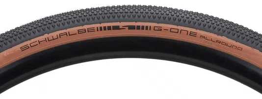 PNEU SCHWALBE G-ONE ALLROUND RACE GUARD 700X40 PERFOMANCE ADDIX TLE PRETO COM BEGE
