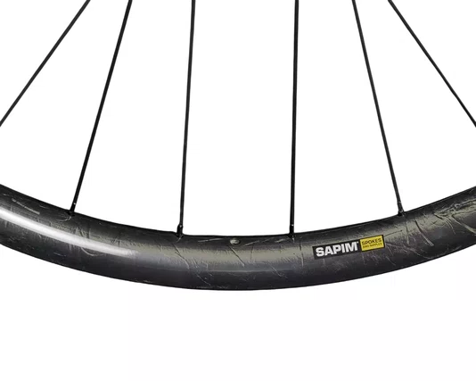 RODA MTB CARBONO ELITEWHEELS PRO 33 BOOST 6F MARMORIZADO BRILHANTE BRANCO