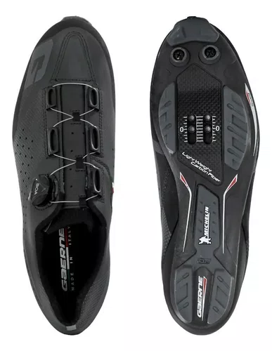 SAPATILHA DE MOUNTAIN BIKE GAERNE CARBON G. HURRICANE PRETO