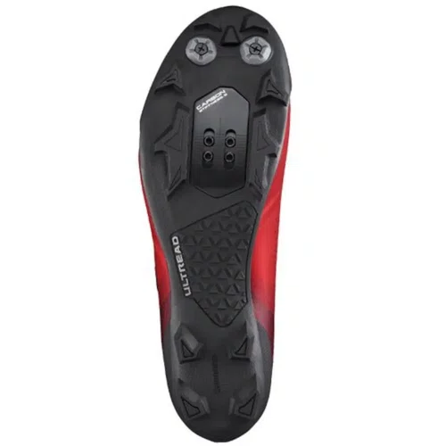 Sapatilha Para Bike Mtb Shimano Mtb Sh-Xc702 Vermelha