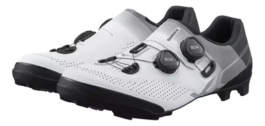 SAPATILHA SHIMANO MTB SH-XC702 CARBONO BRANCO