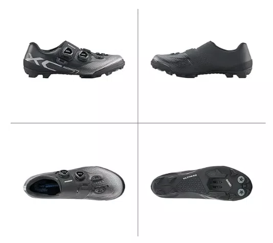 Sapatilha Shimano Mtb Sh-Xc702 Carbono Preta