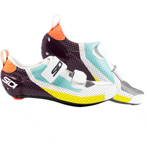 SAPATILHA TRIATHLON SIDI T-5 AIR FEMININA MULTICOLOR