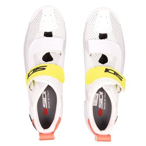 SAPATILHA TRIATHLON SIDI T-5 AIR GREY WHITE YELLOW