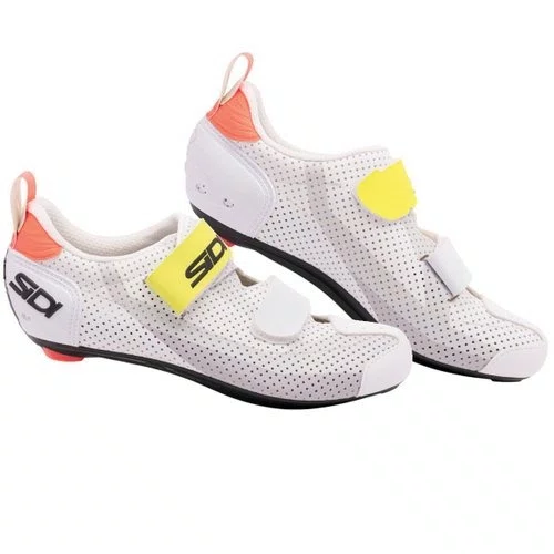 SAPATILHA TRIATHLON SIDI T-5 AIR GREY WHITE YELLOW