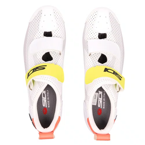 SAPATILHA TRIATHLON SIDI T-5 AIR GREY WHITE YELLOW