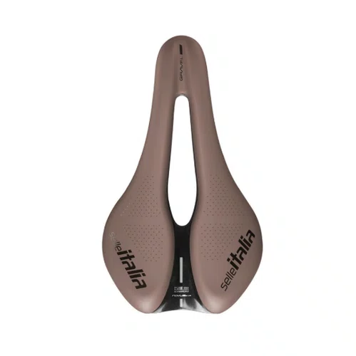 SELIM SELLE ITALIA NOVUS EVO BOOST GRAVEL TM SUPERFLOW MARROM 145X245MM