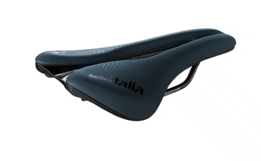 SELIM SELLE ITALIA NOVUS EVO BOOST GRAVEL SUPERFLOW L3 145MM BLU MANGANES