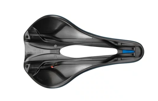 SELIM SELLE ITALIA NOVUS EVO BOOST GRAVEL SUPERFLOW L3 145MM BLU MANGANES