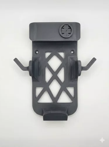 Suporte Parede Bike Capacete Sapatilha Óculos Garmin CINZA