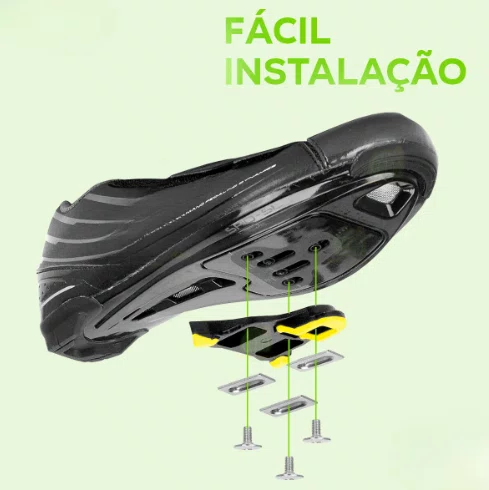 Taquinho Shimano Para Pedal Speed Sm-Sh11 Amarelo