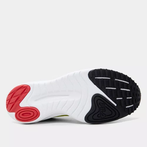 Tenis Corrida Fila Fastness Masculino Verde Limao