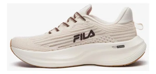TENIS CORRIDA FILA RACER SPEEDZONE FEMININO BEGE/MARROM