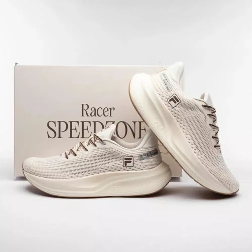 TENIS CORRIDA FILA RACER SPEEDZONE FEMININO BEGE/MARROM