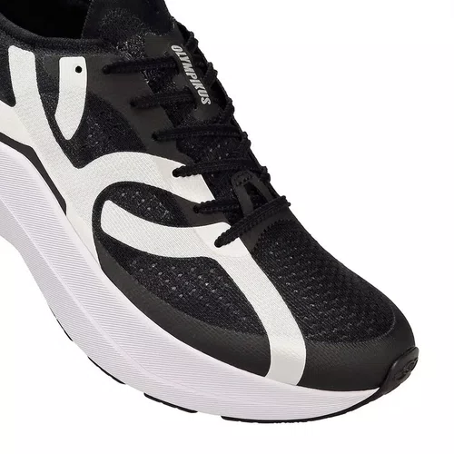 TENIS CORRIDA OLYMPIKUS CORRE 5 PRETO/BRANCO