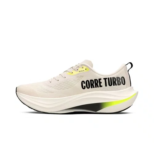 TENIS CORRIDA OLYMPIKUS CORRE TURBO ARENITO/PRETO