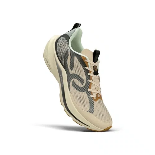 TENIS CORRIDA OLYMPIKUS CORRE VENTO 3 BEGE/PRETO