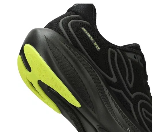 TENIS DE CORRIDA OLYMPIKUS CORRE MAX PRETO/VERDE