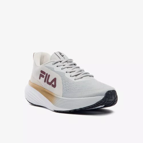 TENIS FILA AGILE FEMININO CINZA/VINHO