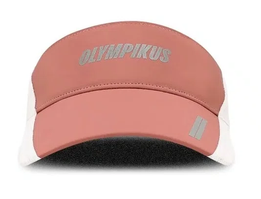 Viseira Olympikus Run Rosa/Branca