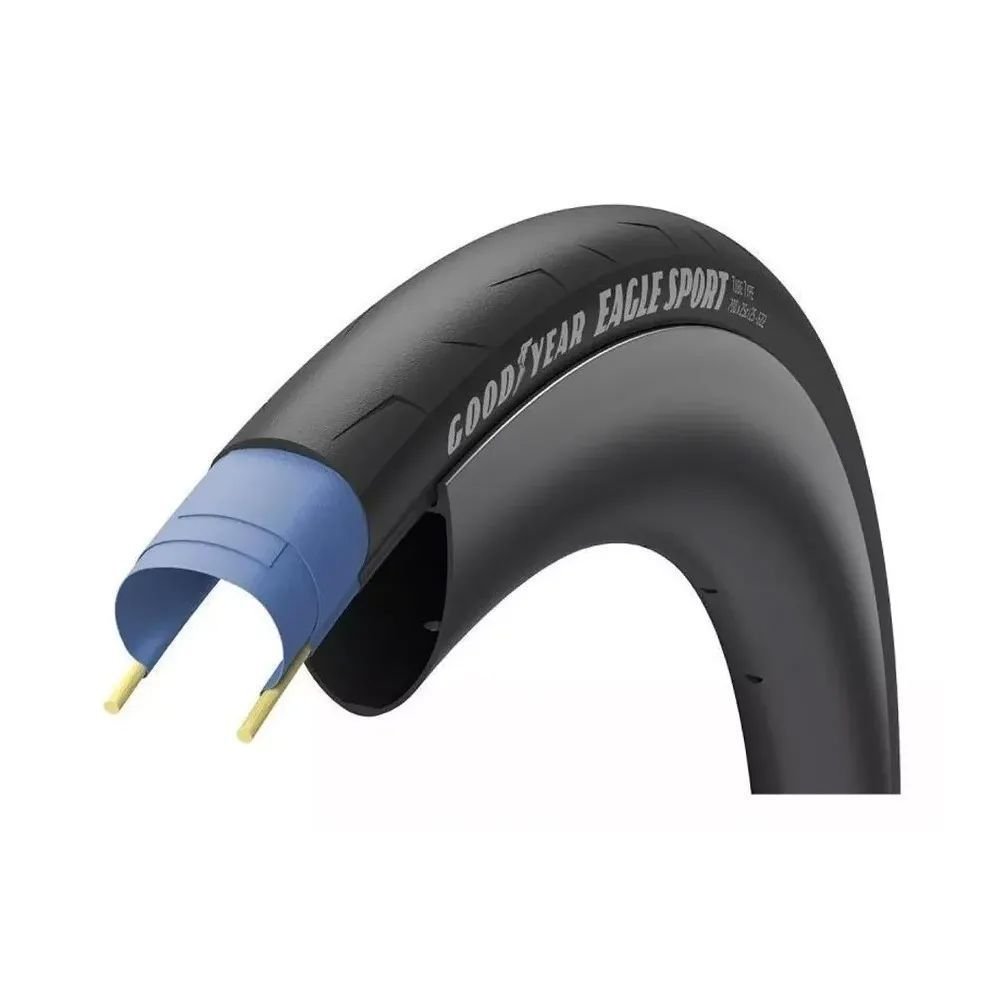 PNEU GOODYEAR EAGLE SPORT TUBE TYPE PRETO/PRETO 700x25