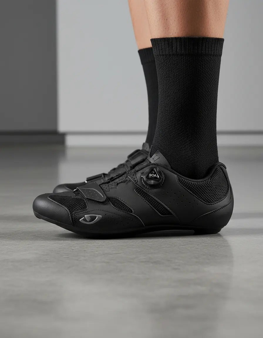 SUI（DAVID） / MOMENT SAPATILHA GIRO ROAD SAVIX II PRETO - Bike Batel
