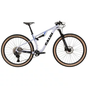 BICICLETA CALOI CARBON FS RACING DEORE DI2 BRANCA 2026