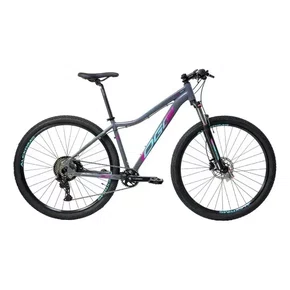 Bicicleta Oggi Float 5.0 HDS Shimano Essa 8v - Grafite/Rosa