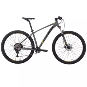 Bicicleta 29 Oggi Hacker Hds Shimano Essa 8v Grafite/Amarelo