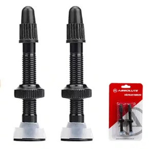 Bico/Valvula Tubeless Absolute Preto 48Mm