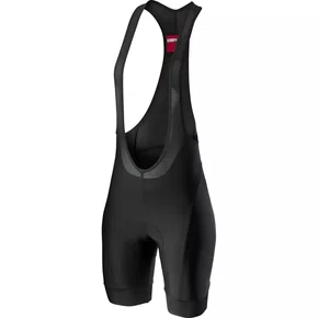 Bretelle Ciclismo Castelli Prima Feminino - Preto