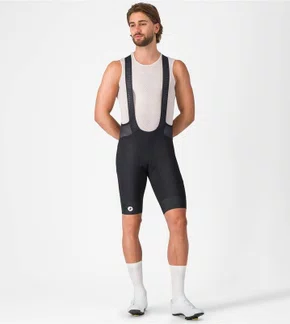Bretelle Ciclisco Castelli Endurance 4 Masculino - Preto