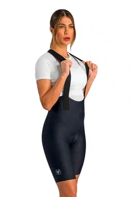 BRETELLE CICLISMO FREE FORCE FEMININO CLASSIC PRETO