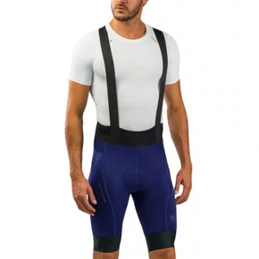 Bretelle Ciclismo Free Force Masculino Training Azul