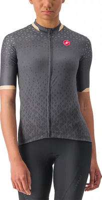 Camisa Ciclismo Castelli Feminina Pezzi - Cinza