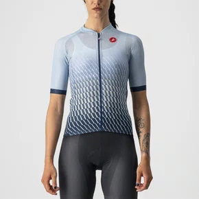 Camisa Ciclismo Castelli Feminino Climber's 2.0 Azul Claro