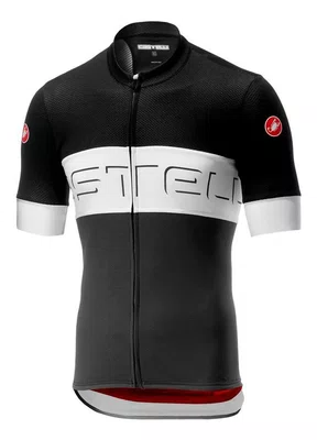 Camisa Ciclismo Castelli Masculino Prologo Vi Jersey - Preto